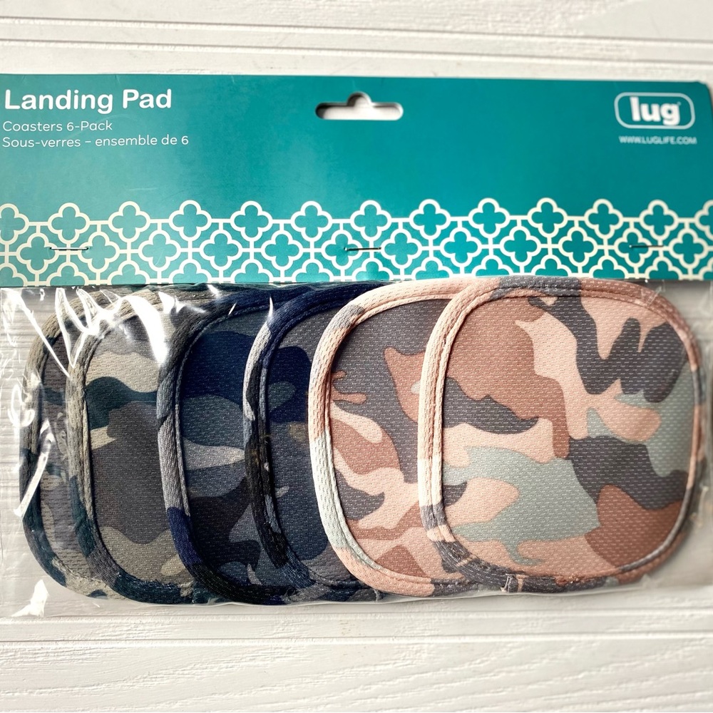 Lug Landing Pad Coasters Camo